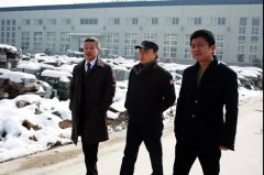 福寿园国际集团组团踏雪来访，浙江CC网投赢盛赞