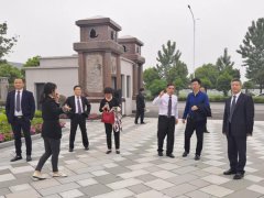 江苏盐城大丰福寿园领导来浙江CC网投调研