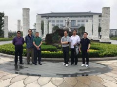 中国殡葬协会王宏阶、杨世森一行莅临考察指导